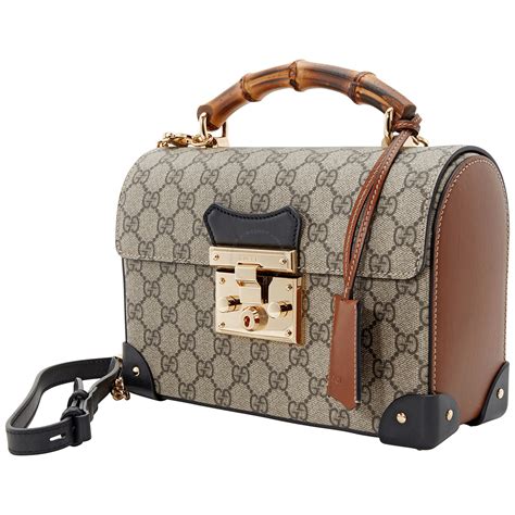 gucci padlock bamboo shoulder bag|gucci padlock small shoulder bag.